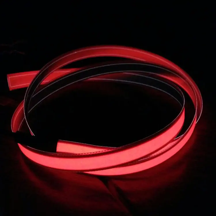 Производитель предлагает 1 М неон светящийся газа электролюминесцентный Эль лента
