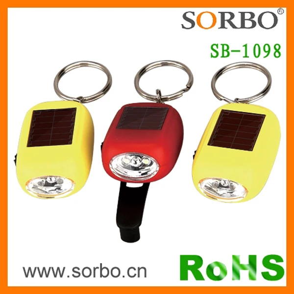 2020 China Solar Dynamo Torch Supplier Mini Torch USB Flash Light