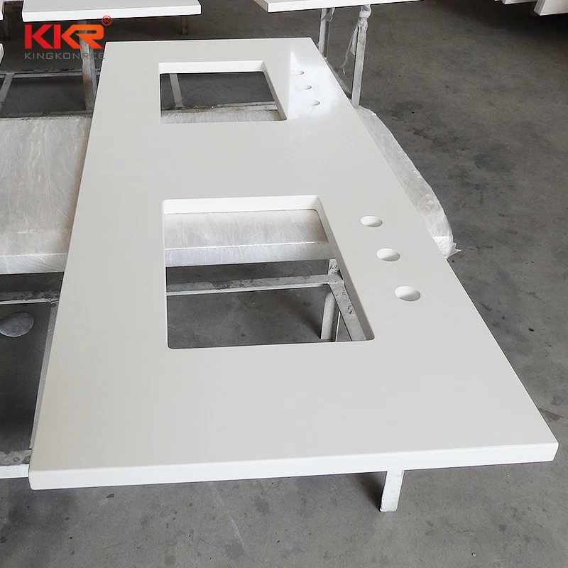 epoxy resin countertop red kitchen countertop