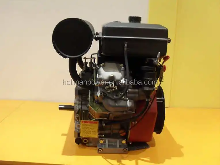 4 Stroke 25hp air-cooled v-twin diesel engine for sale