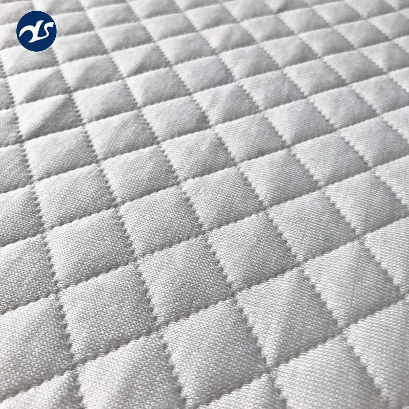 
Copper Fiber jacquard mattress knitted fabric good price made in china 