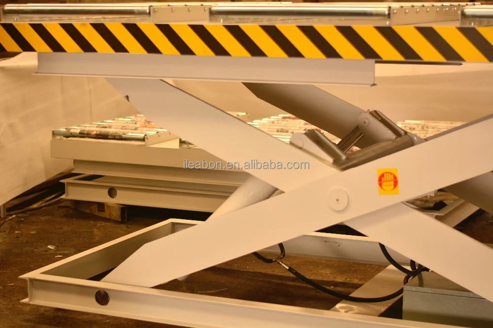 Double Scissors High Hydraulic Lift Table Machine( LB02) used in Wood Door Production Line