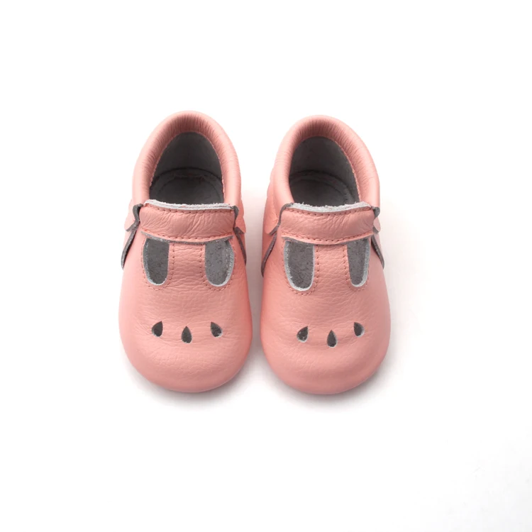 Baby toddler moccasins shoes genuine leather