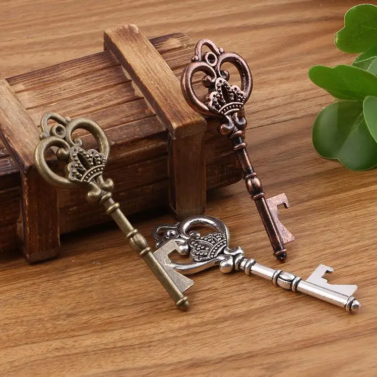 antique Wedding Favors Skeleton Key Bottle Opener