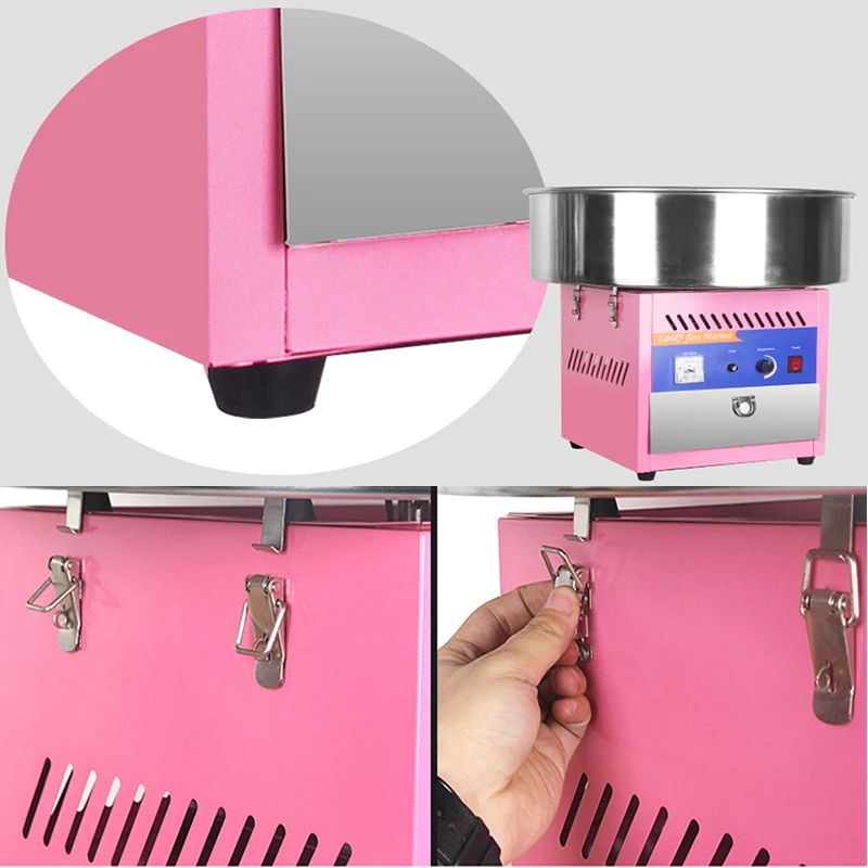 
Commercial Cotton Candy Floss Machine Automatic Flower Cotton Candy Machine 