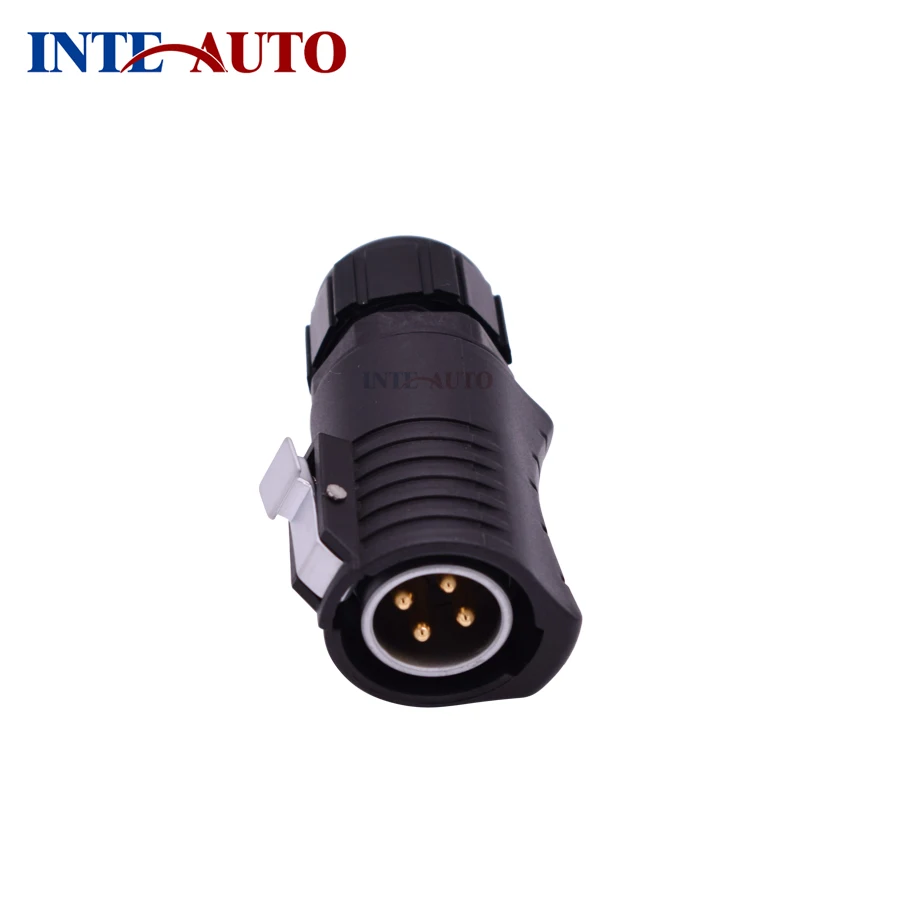 Connector WP20 2 3 4 5 7 9 12 Pin Cable Male Plug Female Socket Waterproof Dust cover Car Power watertight Connector
