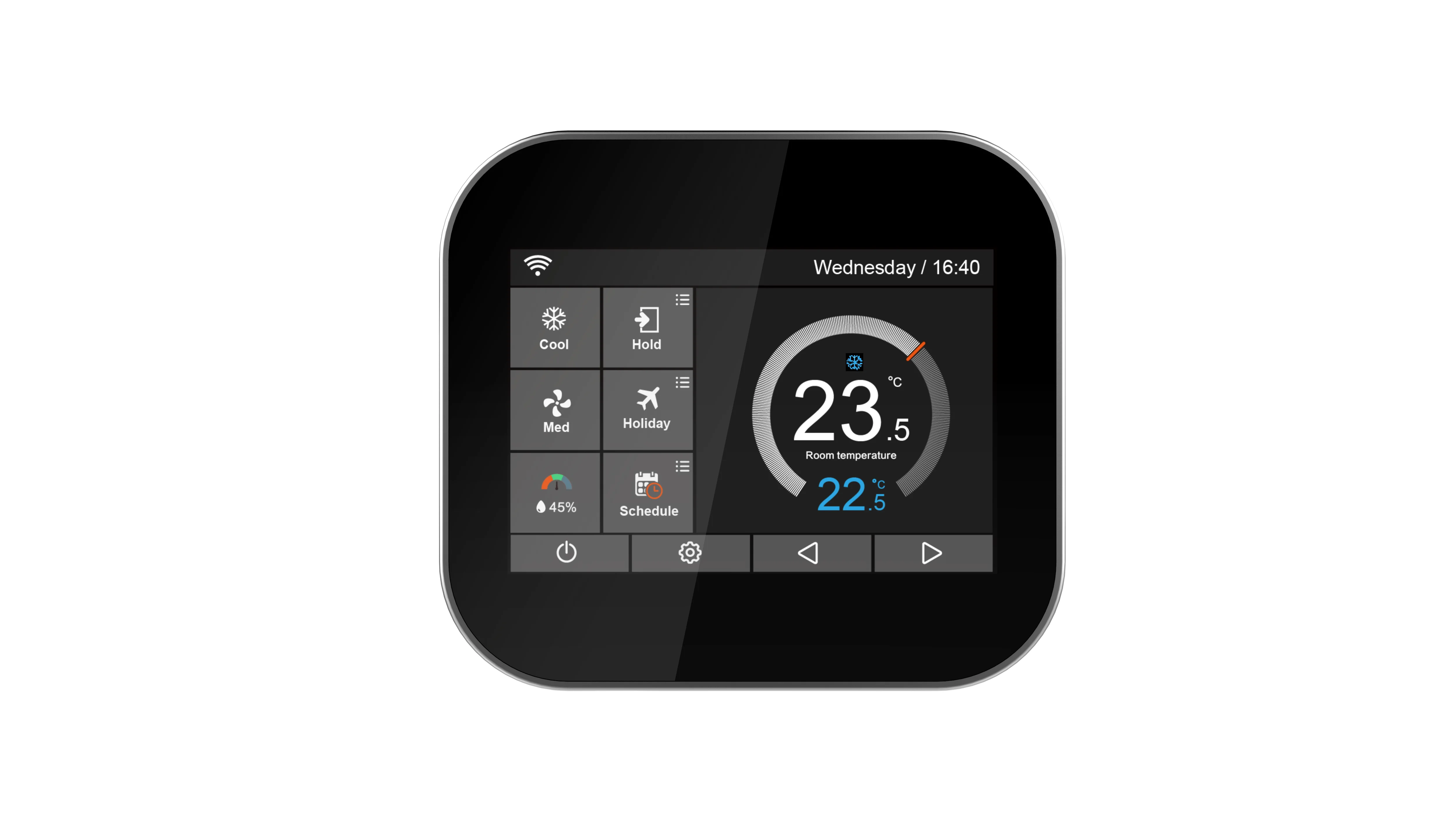 Modulating Fan Coil Thermostat (Modbus RS485)