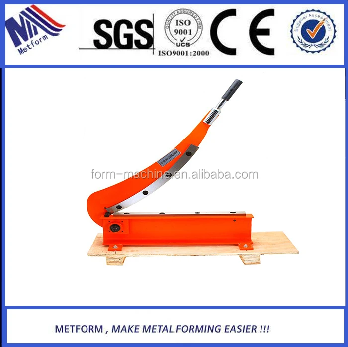 Guillotine shearing machine / Manual guillotine shear by hand