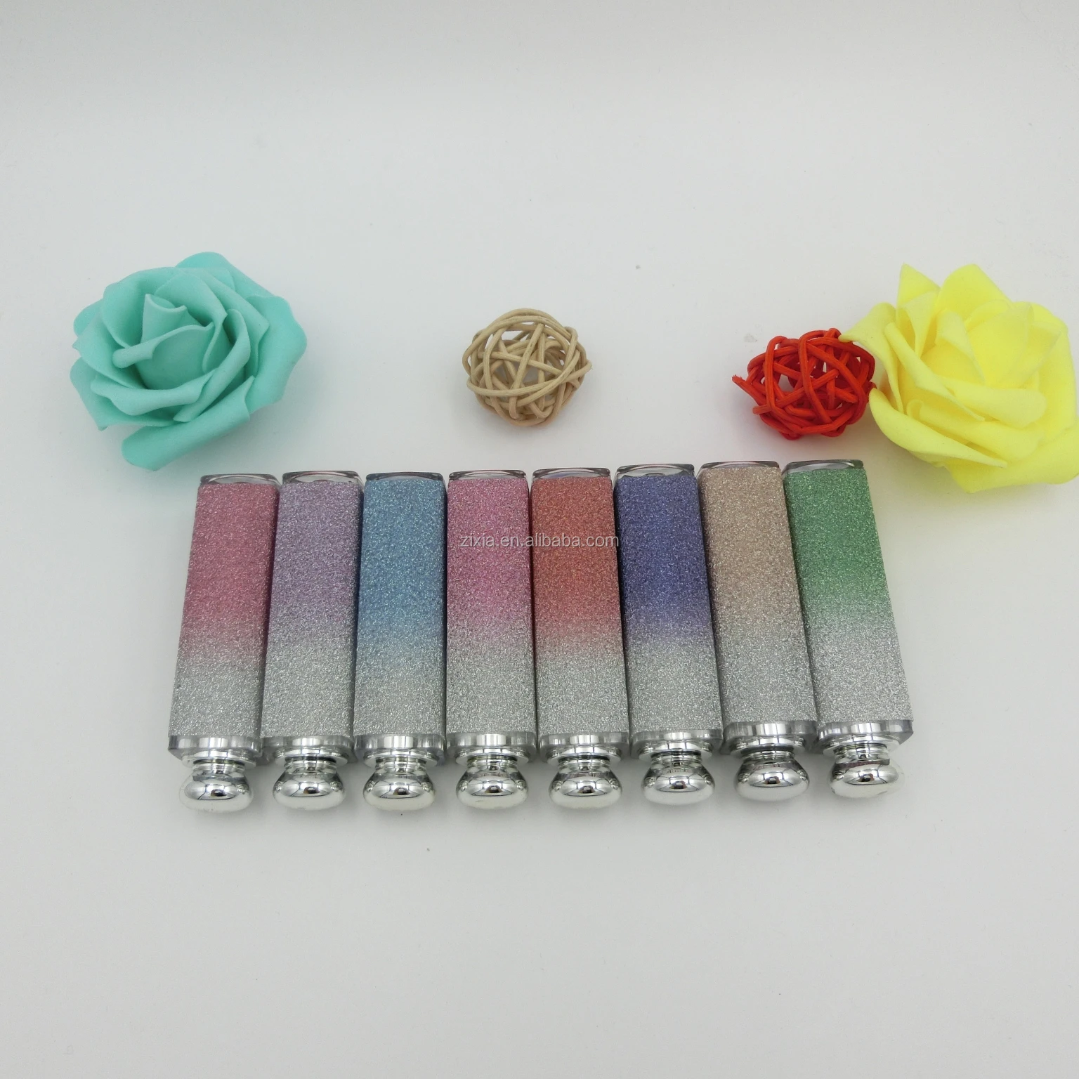 
Lady lip&face beauty makeup tin lipstick distributors plastic tube lip balm Super 7colors Matte Shine Lip stick 