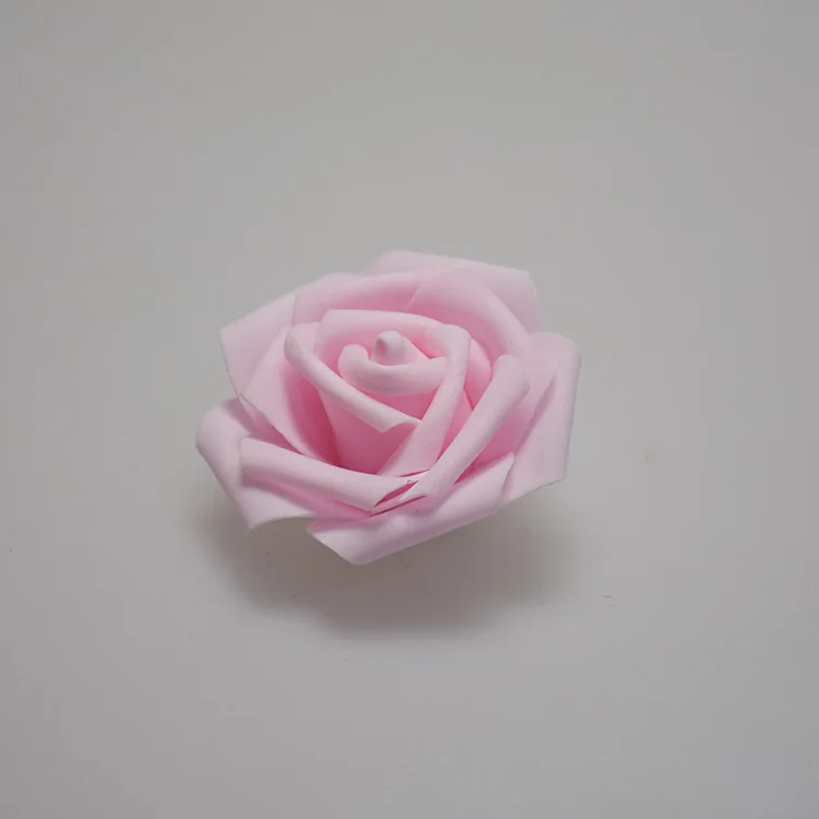 Cheap price artificial rose 8cm foam/pe rose