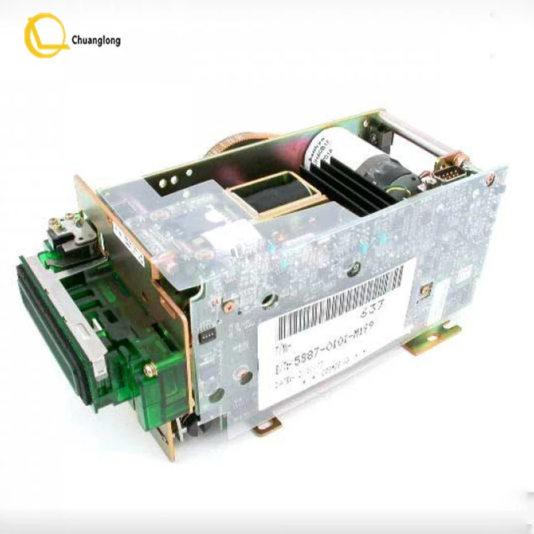 4450664130 ATM machine parts NCR 5877 card reader 445-0664130