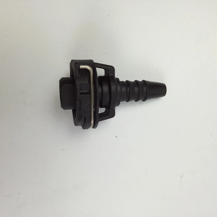 Straight longer Water return pipe connector for OD6mm nylon pipe