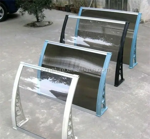 Прозрачный пластиковый тент для балкона