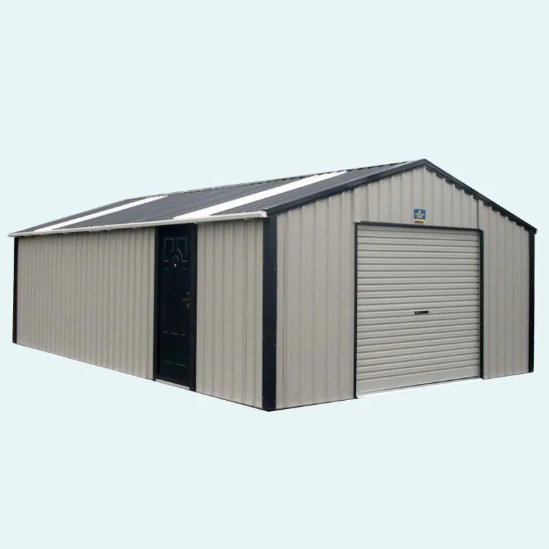 Motorcycle Metal Carport / Metal Shed / Metal Prefab Garage with Roller Door
