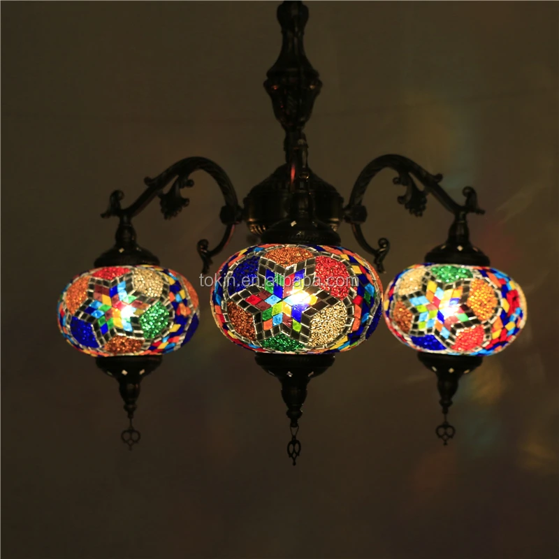 Mosaic Art Turkish turkish lamps Chandelier CL3L01