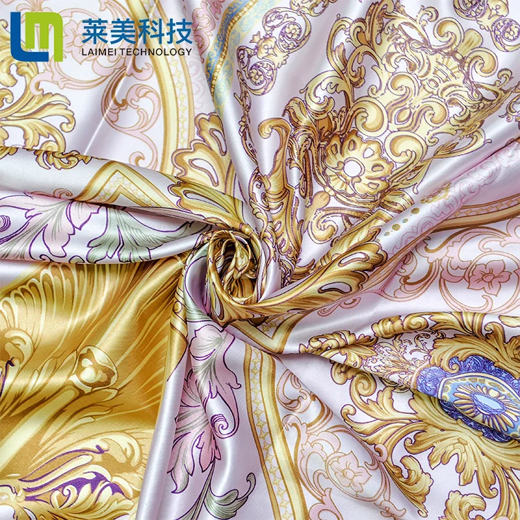 Luxury White Silk Satin Fabric Polyester Shimmer Satin drapery Fabric For Abaya Polyester Korea Top sponsor