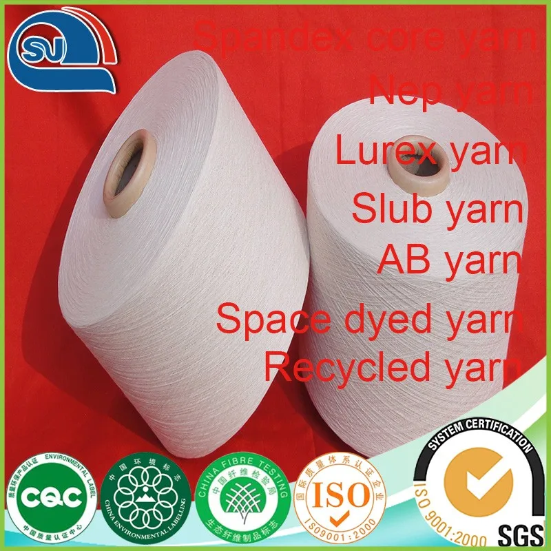 50% polyester 38% cotton 12% rayon blended yarn