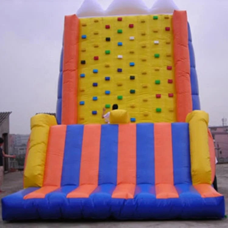 Juegos Inflables Outdoor Kids Inflatable Games Rocking Float Climbing Wall For Sport Game