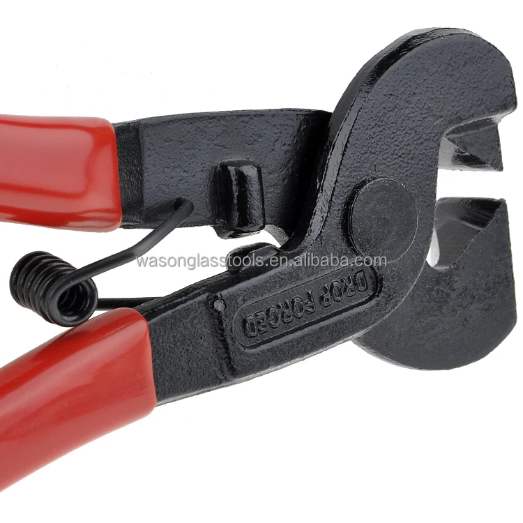 8inch Flat End Type Tile Cutting Pliers (Nipper) for Cutting Glass Edge