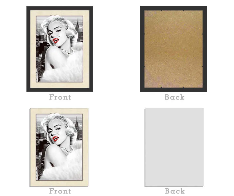 
3D european movie star painting picture 