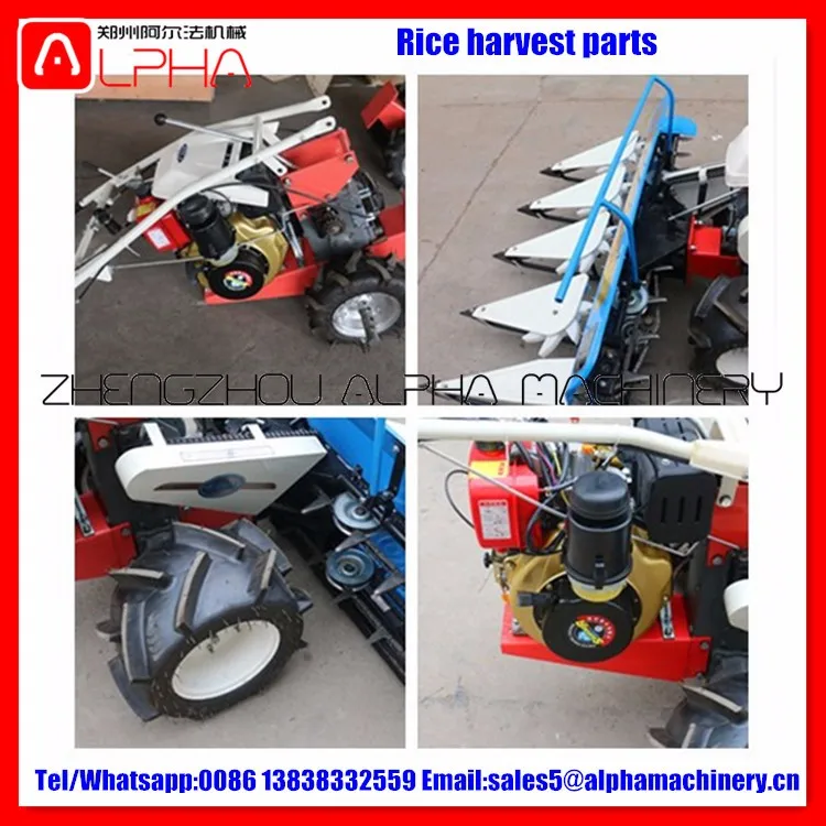 Combine Cheap Mini Manual Wheat Cutter Harvester / Rice Weeder Mini Harvester