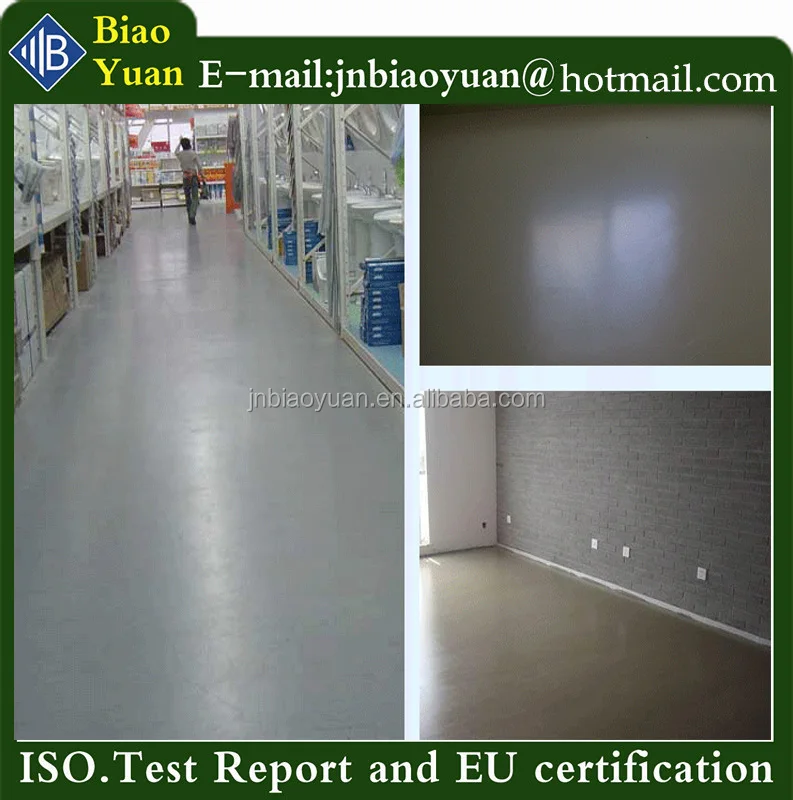 Gypsum based flexible self levelling floor compound