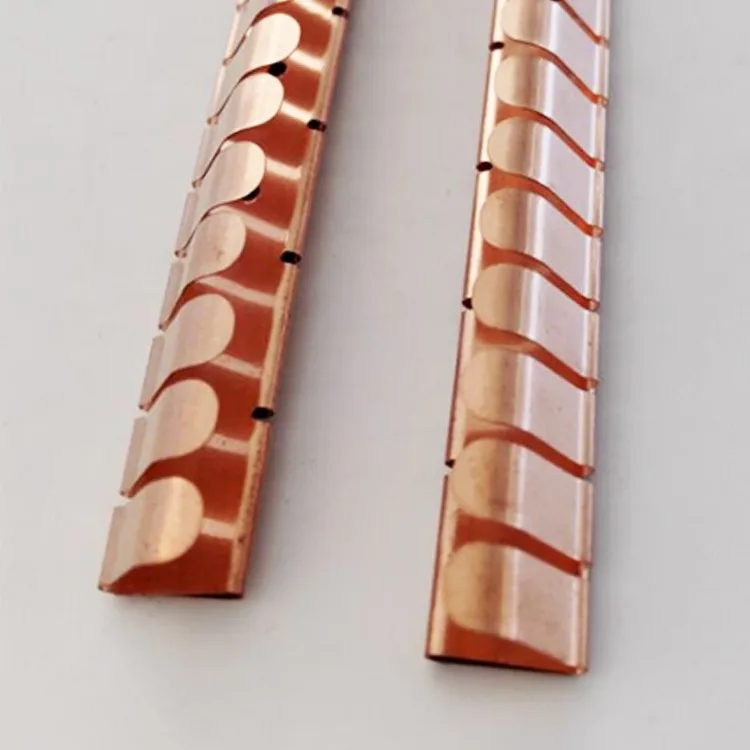 EMS 97-605 406mm EMI gaskets BeCu shielding Fingerstrips beryllium copper finger stock using Brush C17200 material