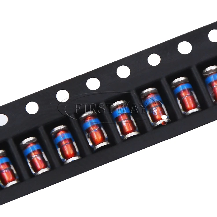 SMD Zener Diodes 1N4737 ZM4737 7V5 LL41 1W Glass diode ZM4737A 7.5V