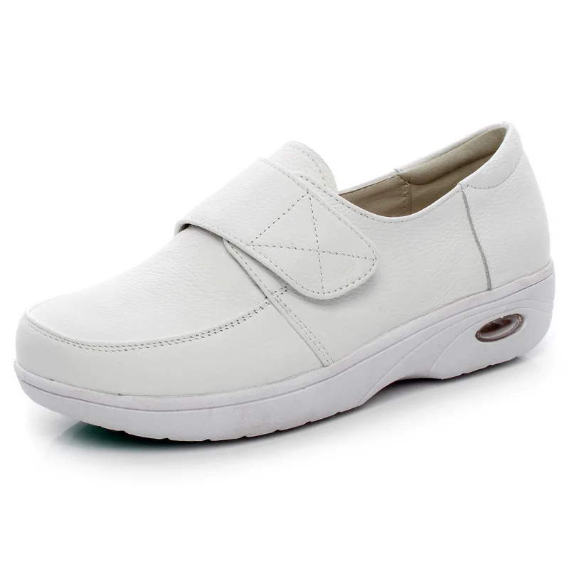 White nurse shoes Air cushion nurse shoes Wedge hovercraft shoes