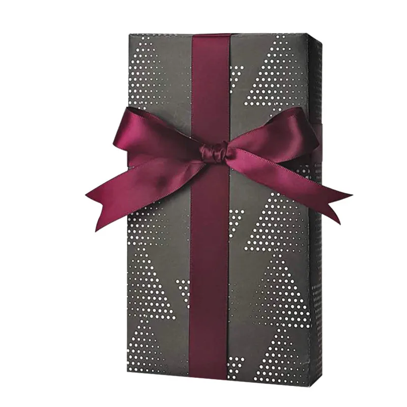 High end reversible Matt Black gift wrapping paper roll for Weddings, Birthday and Holiday Presents