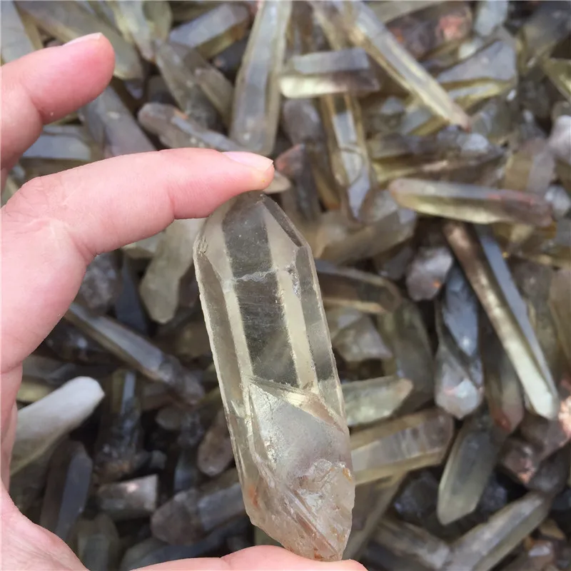 
Natural Healing Rough Smoky Quartz Points Small Crystal Wands For Sale 