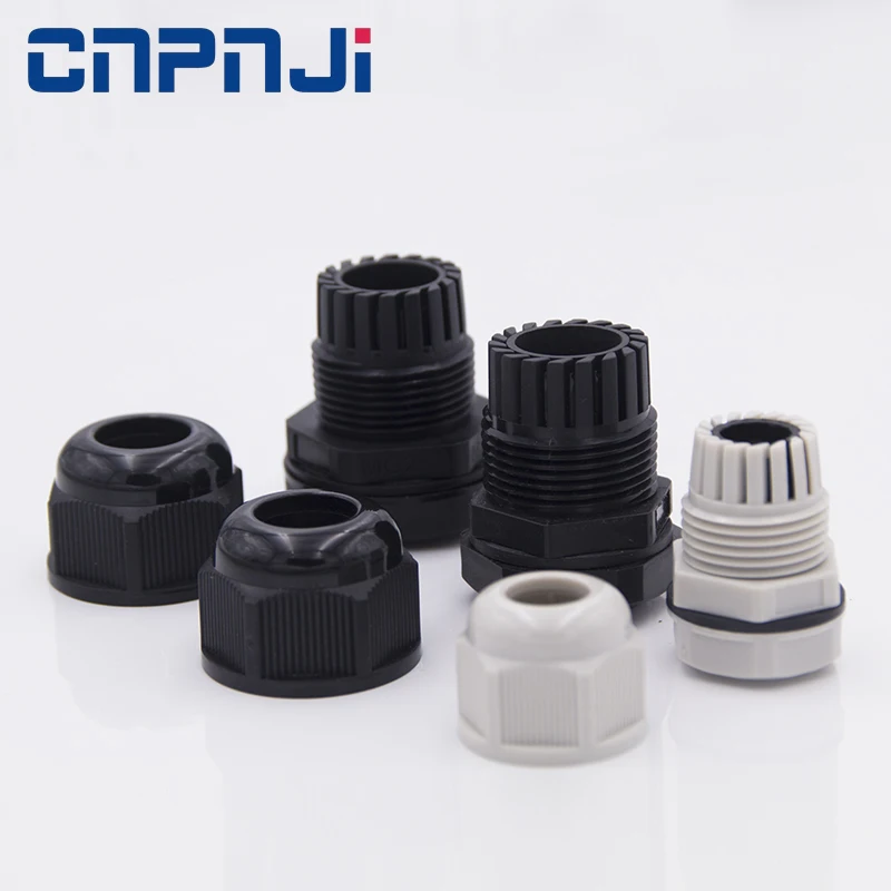 Free Sample PA PP  bend Nylon cable gland m20  size With Certification