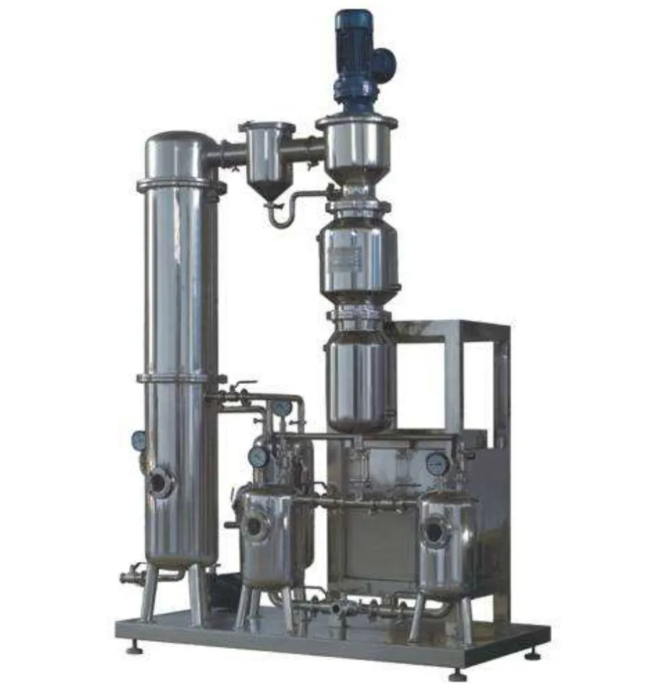 Scraper thin film evaporator price for cashew phenol cardanol process line chemistry