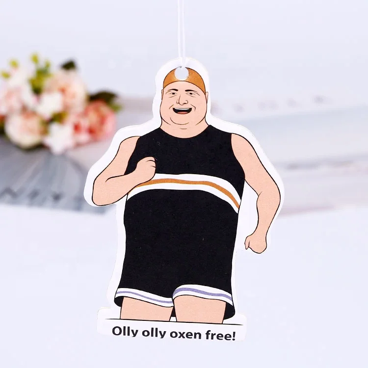 Cartoon  hanging custom car paper air freshner/freshener