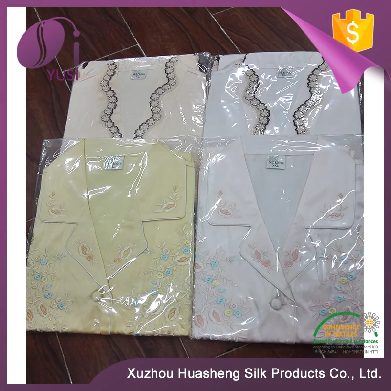 Chinese Supplier Womens Sets China 100% Silk Pajamas