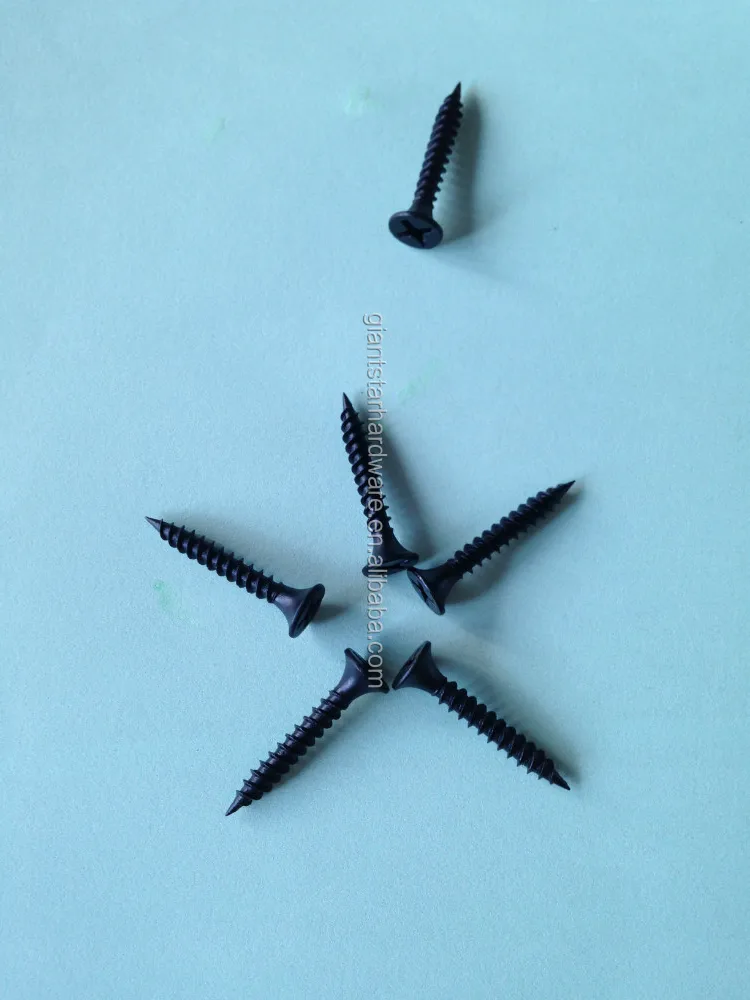 
Black phosphate drywall screws 3.5x25mm 