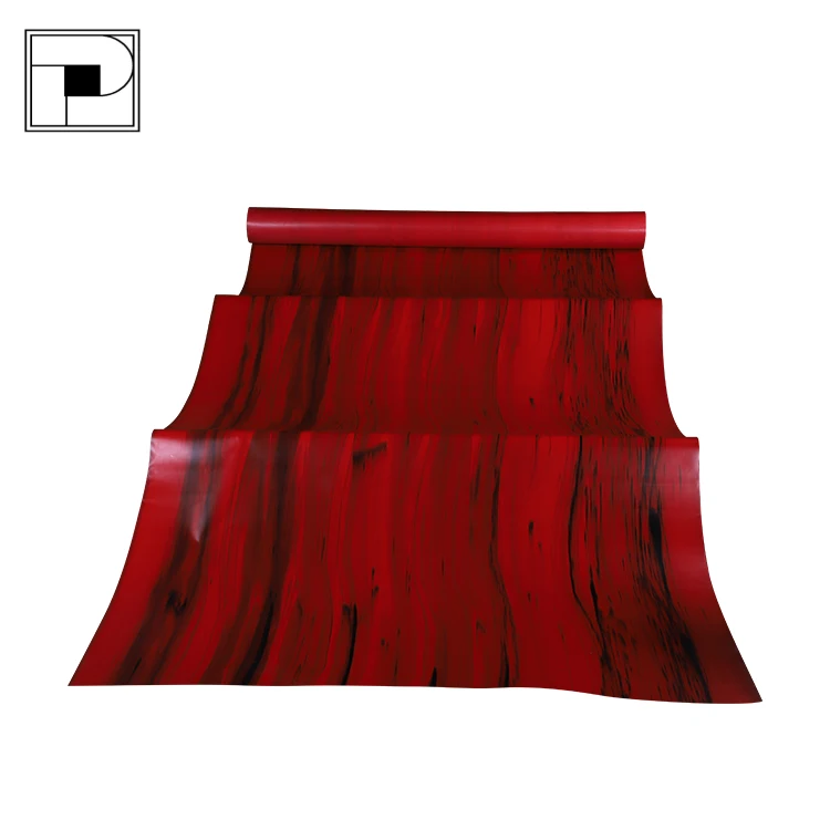
18 oz pvc tarpaulin fabric vinyl red & black coated pvc tarpaulin material 