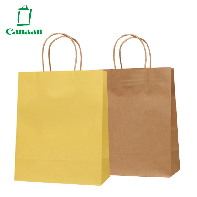 
Eco-friendly Luxury Brown Paper Bag for Shopping, Custom Kraft Paper Shopping Bag Paper Bags 