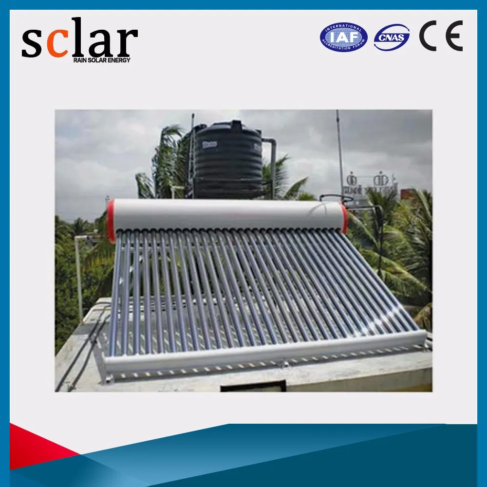 Professional manufacturer production line solar water heater