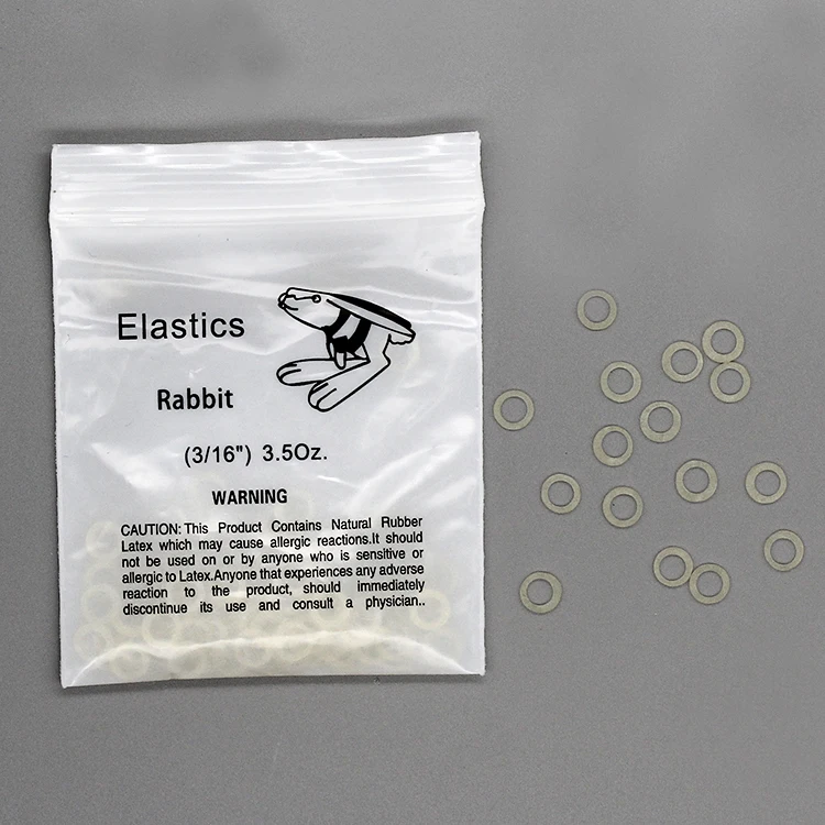 Fox dental teeth orthodontic elastic rubber band for braces 3.5 /5 /6.5 OZ