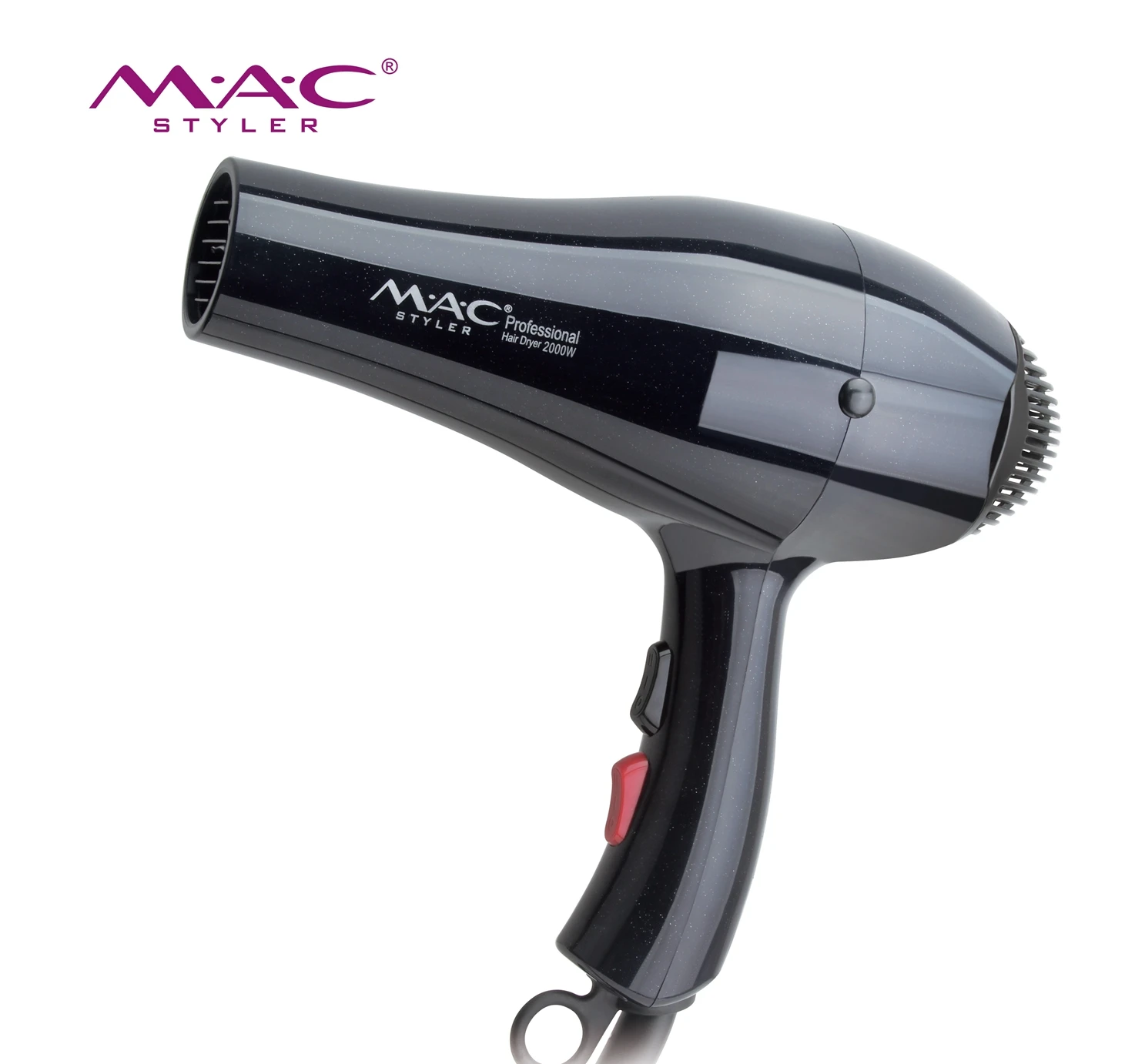 Nano ionic Blow Dryer Professional Salon Hair Blow Dryer Lightweight Fast Dry Low Noise 2 Speed and 2 Heat Setting