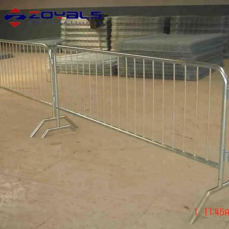 Customized Color Canada Construction Site Portable Safety Fence Panels PVC Temporary Fence