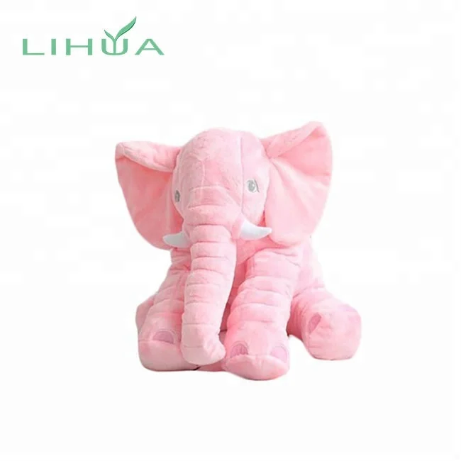 Cheap Custom Pink Elephant Plush Stuffed Toys