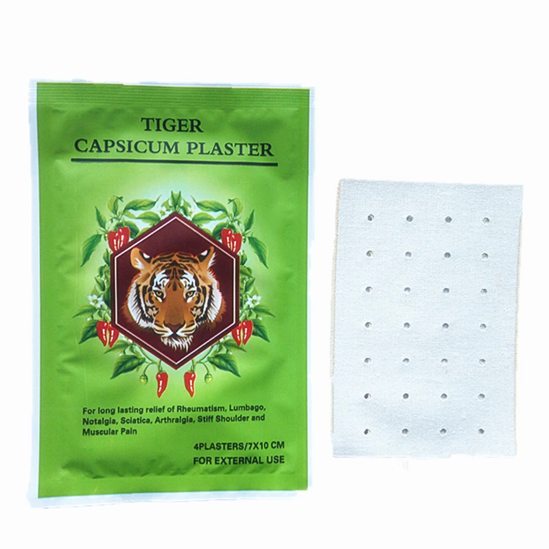 Chinese Plaster Hot Capsicum Plaster Tiger Pain Patches