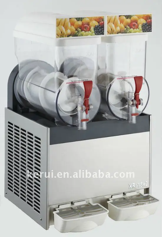 Hot sell XRJ15LX2 slush ice machine/granita machine with CE