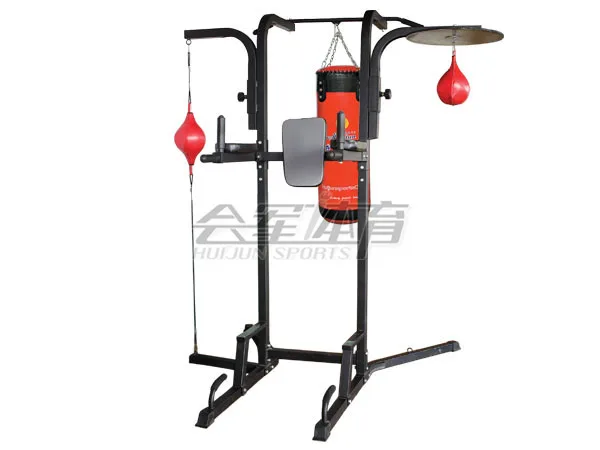 HJ-083 Chin-up Tower Fitness Workout Dipping Station Push up Bar Multi Functional Power Tower
