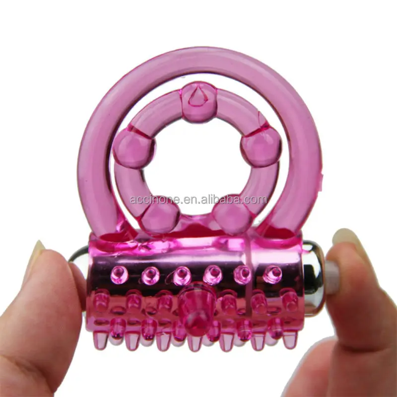 Mini Vibrator Double Pleasure Penis Stimulating Vibrating Penis Ring Sex Products for Adults Cock Rings Cock ring for Man