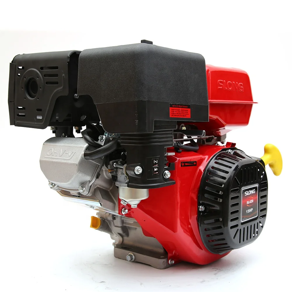 15HP New Style 420CC air cooled 4 stroke hand starting & electrical starting Power Gasoline engine