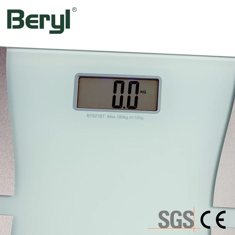Professional Smart BMI Water Analyser BT Body Fat Scale With APP