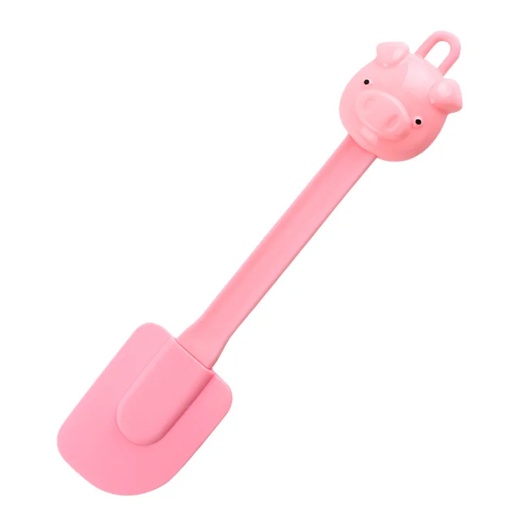 Pig cook big new butter grill cake baking kitchen silicone spatula oil brush set